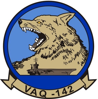 Grumman EA-6B Prowler US Navy VAQ-142 Gray Wolves Hogan Wings 6870 1:200 